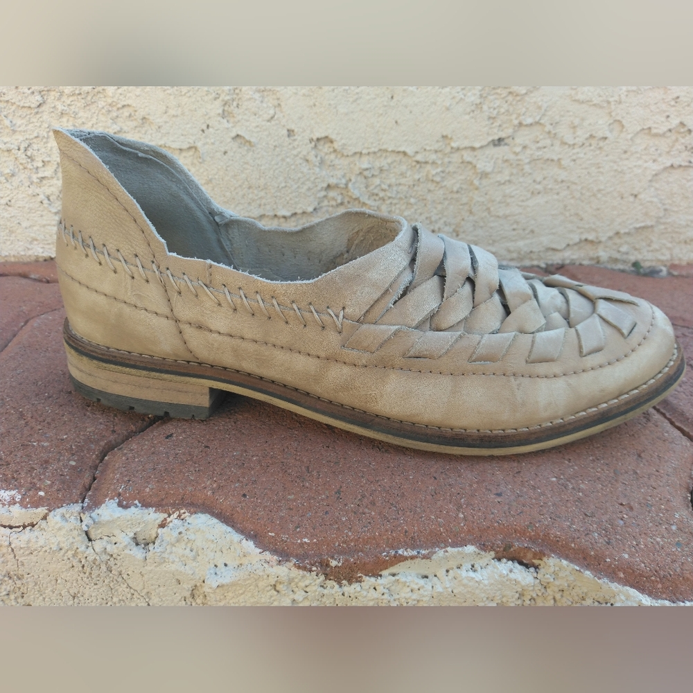 Feud leather fashion loafers